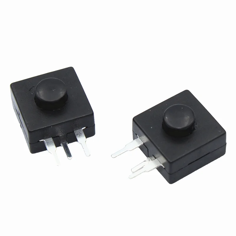 1000 шт. горизонтальный 3-контактный фиксирующий фонарик кнопочный переключатель