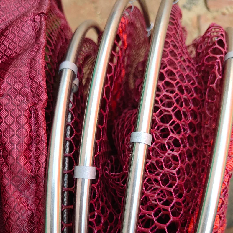 5 слоев Красной рыболовной сети 2 м 3 4 с сумкой и чехлом|Рыболовные сети| |