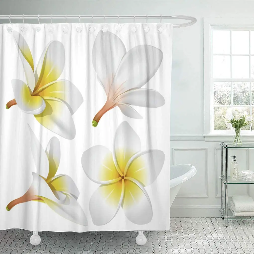 Белый Гавайский жасмин Плюмерия Гавайи Бали Индонезия Шри-Ланка душевые наборы