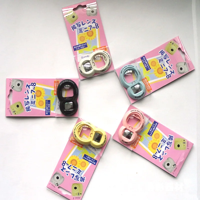 Объектив для крупного плана Fujifilm Instax Mini 8 9 7S подставка мгновенной съемки