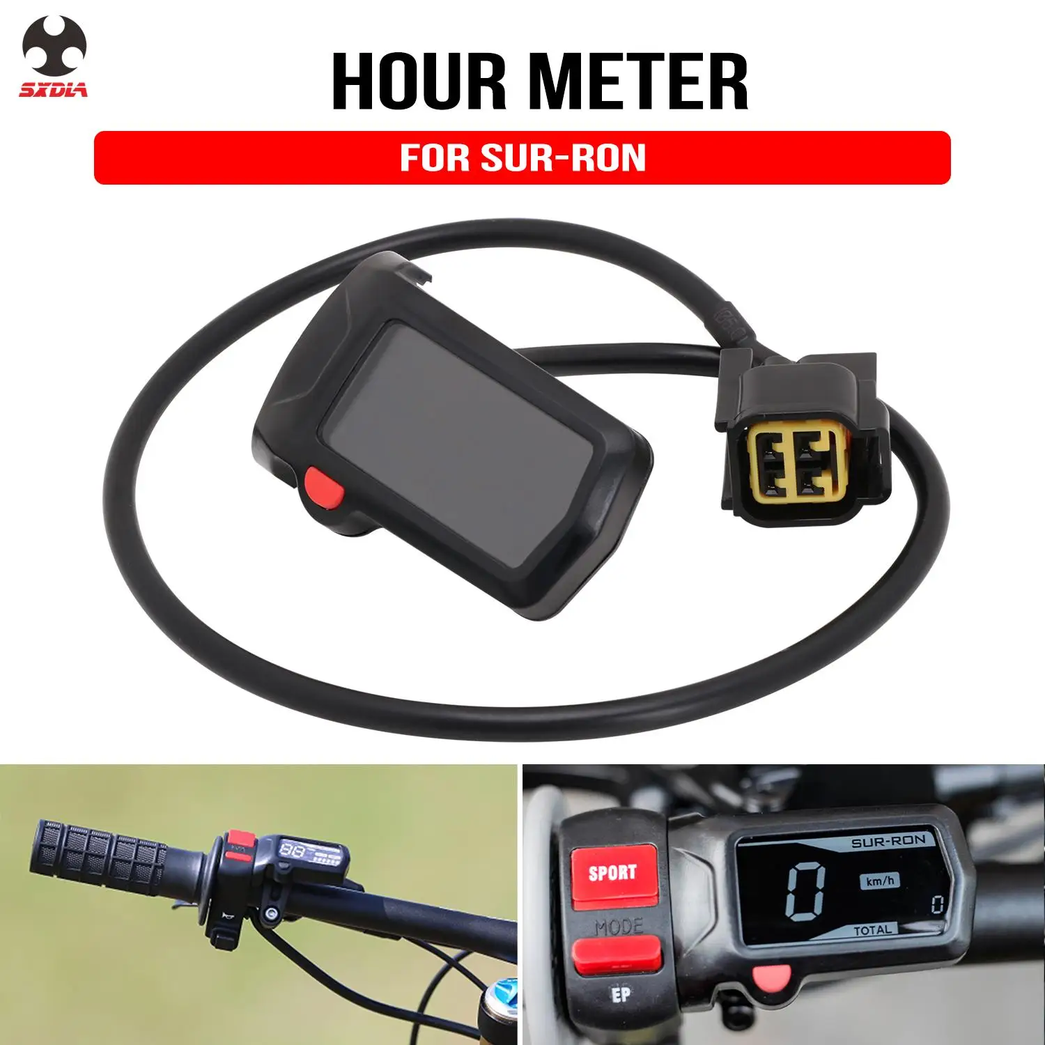 Motorcycle Speed Hour Meter Speedometer Odometer Tachometer Gauges For Surron SUR RON Off-Road Electric Vehicle Light Bee