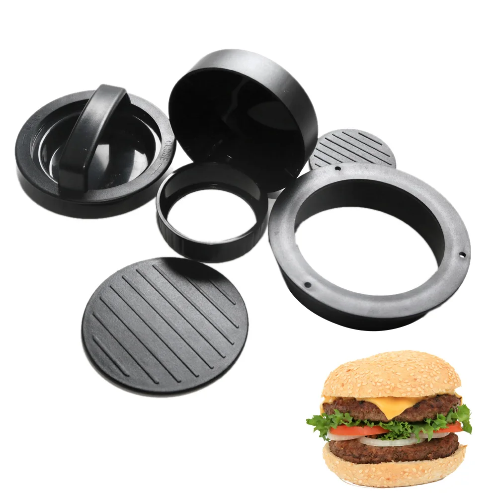 Пресс для гамбургеров из АБС пластика круглая форма антипригарная поварских