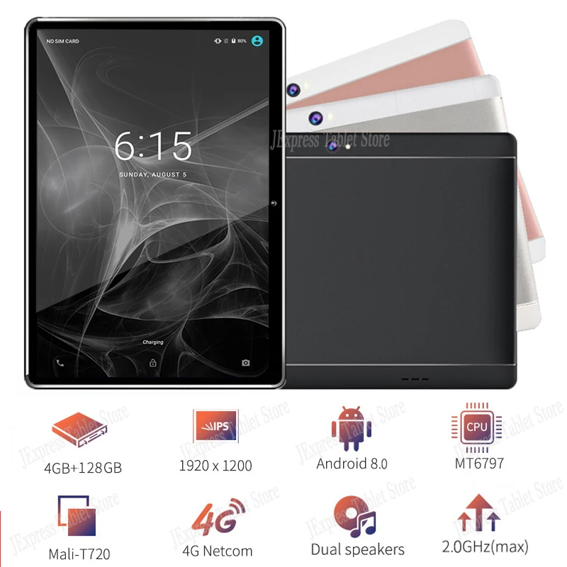 Youtube/Facebook/Play Store/Новый Google 10 дюймов Android 8 0 планшетный ПК 4 Гб ram 128 ГБ rom Deca Core 4G LTE