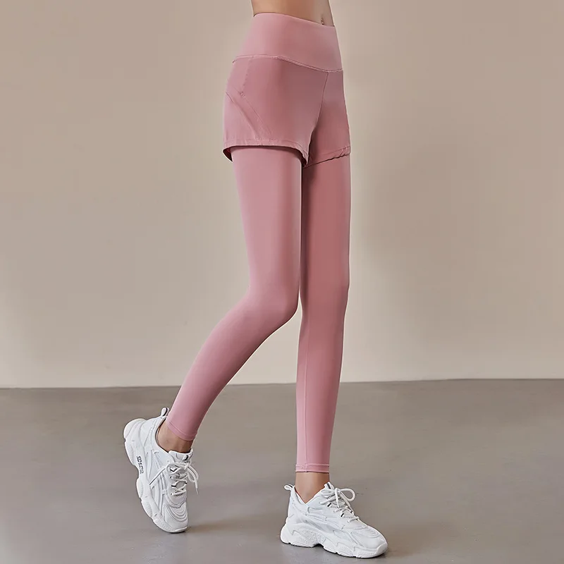 Yoga Pants Women's High Waist Buttocks Summer Quick-drying Peach Hips Fitness Pants Running Training Sports Bottoming Leggings