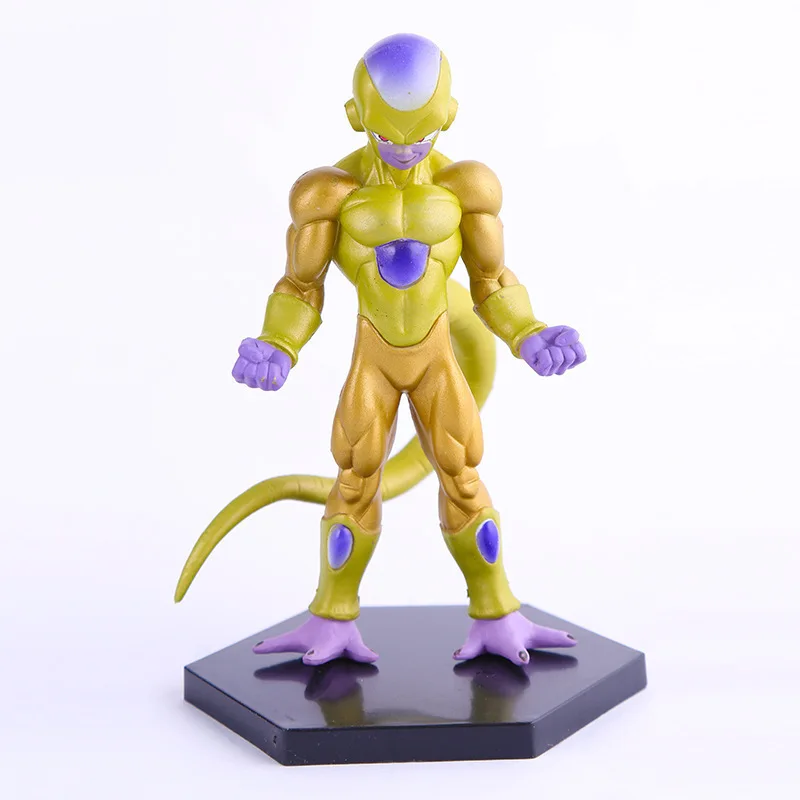 Мультфильм аниме Dragon Ball Z Сон Гоку Golden Frieza Супер Saiyan синий игрушечных пластиковых
