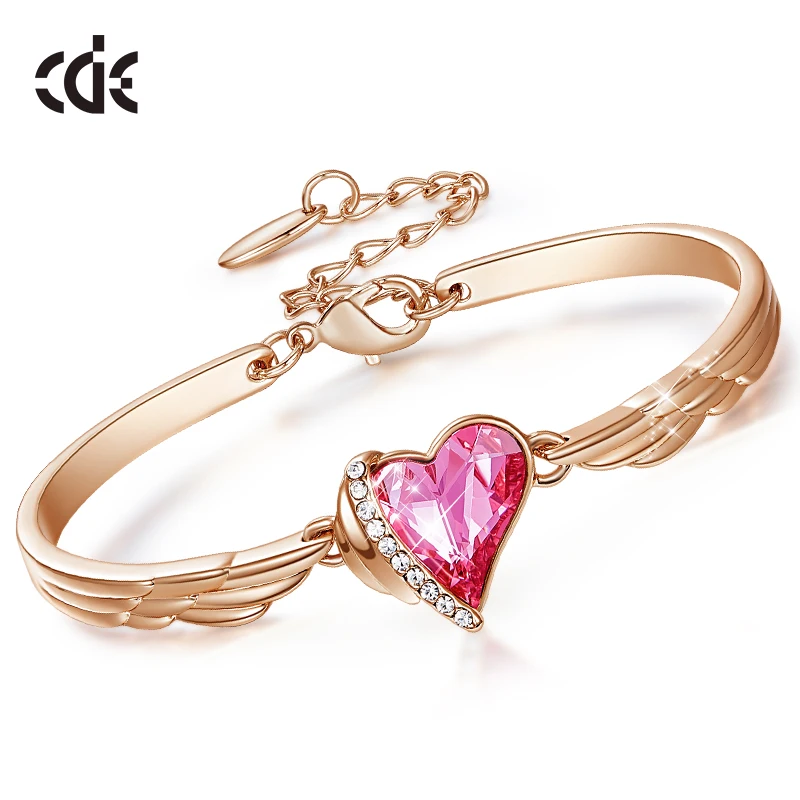 CDE Роскошные брендовые ювелирные изделия ангельские крылья розовый золотой