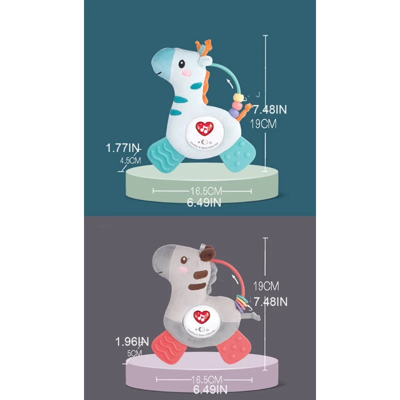 

Baby Lovely Soft Toy Animal Relieve Stress Safe Accompany Non-toxic Toy for Infants Party Birthday Presents