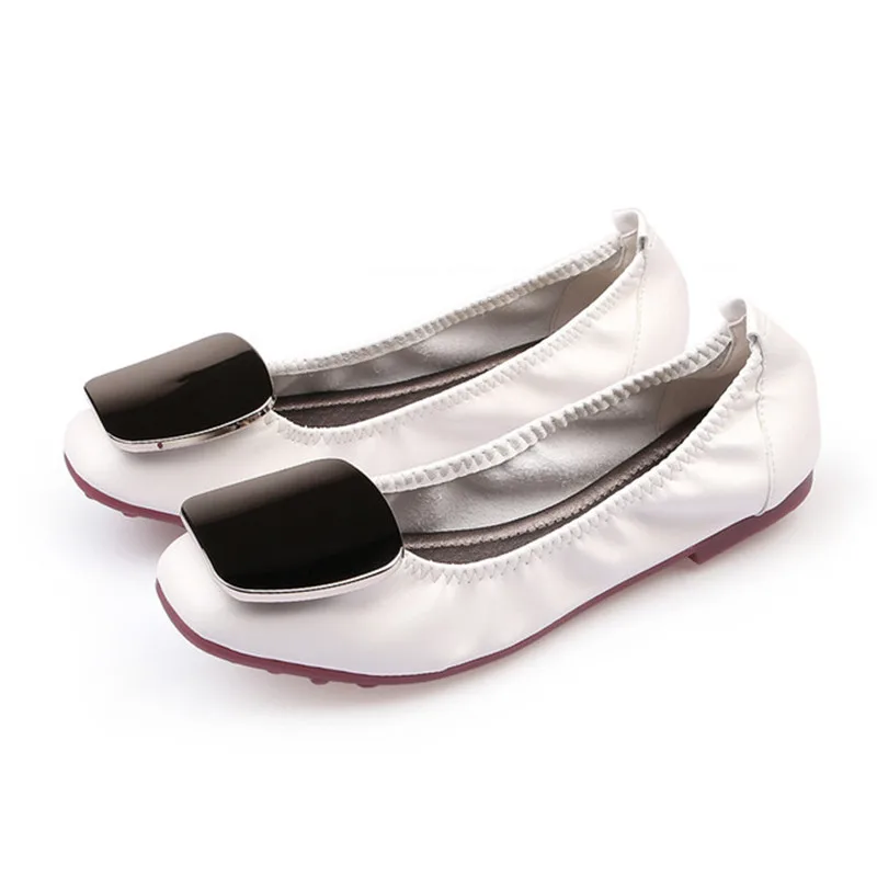 HOVINGE женские балетки на плоской подошве повседневные лоферы Высококачественная