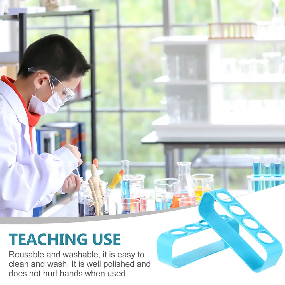 

3Pcs Useful Tube Holders Professional Test Tube Storage Racks Equipments