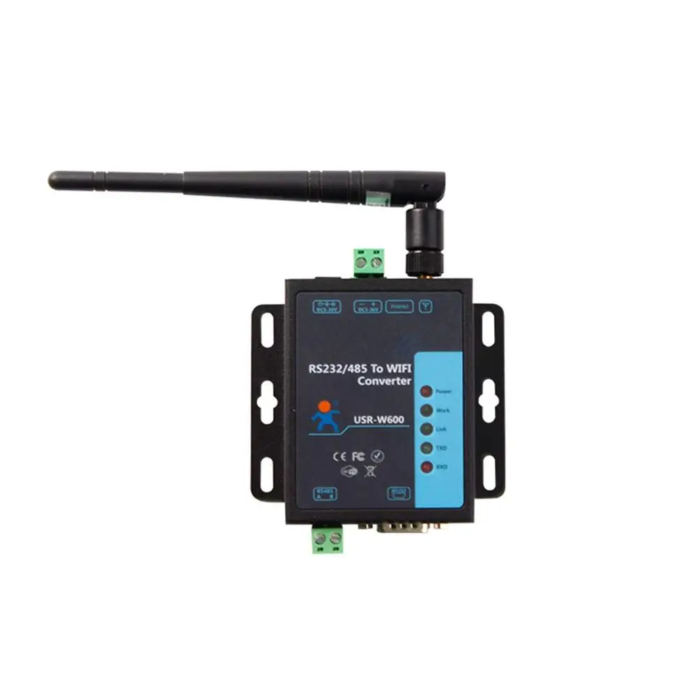 USR W600 Serial RS232 RS485 к Wi Fi преобразователю беспроводного сервера 3 STA соединения
