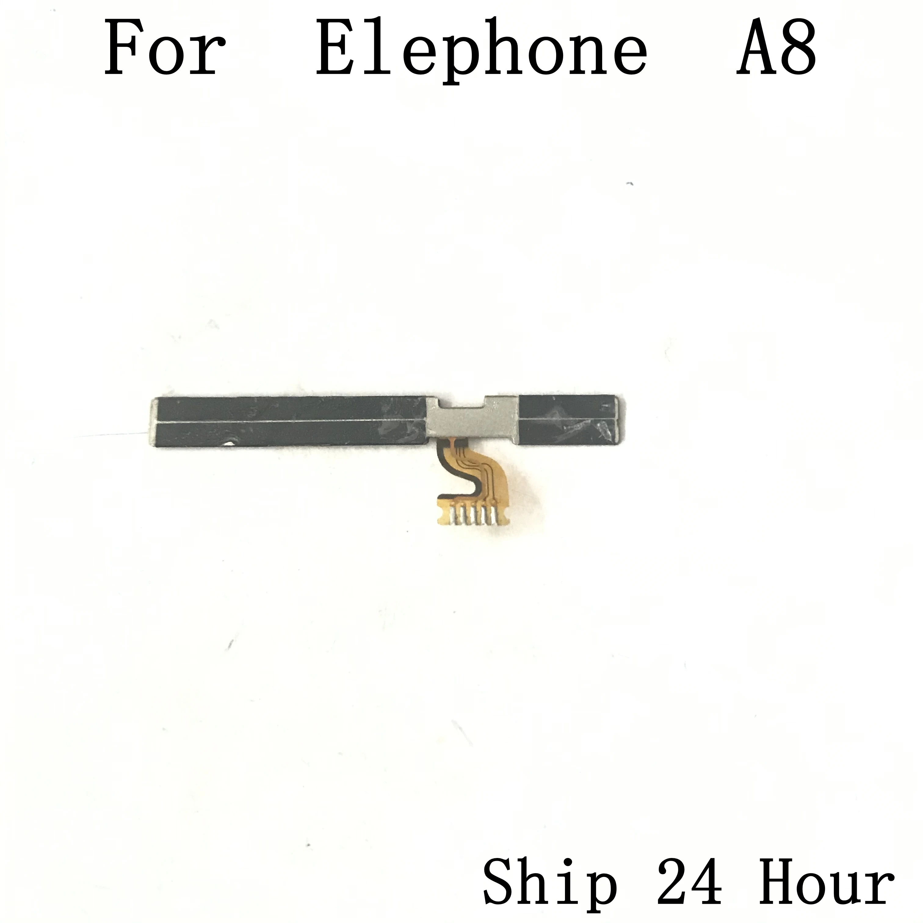 Elephone A8 используется кнопка включения и выключения питания + ключ громкости