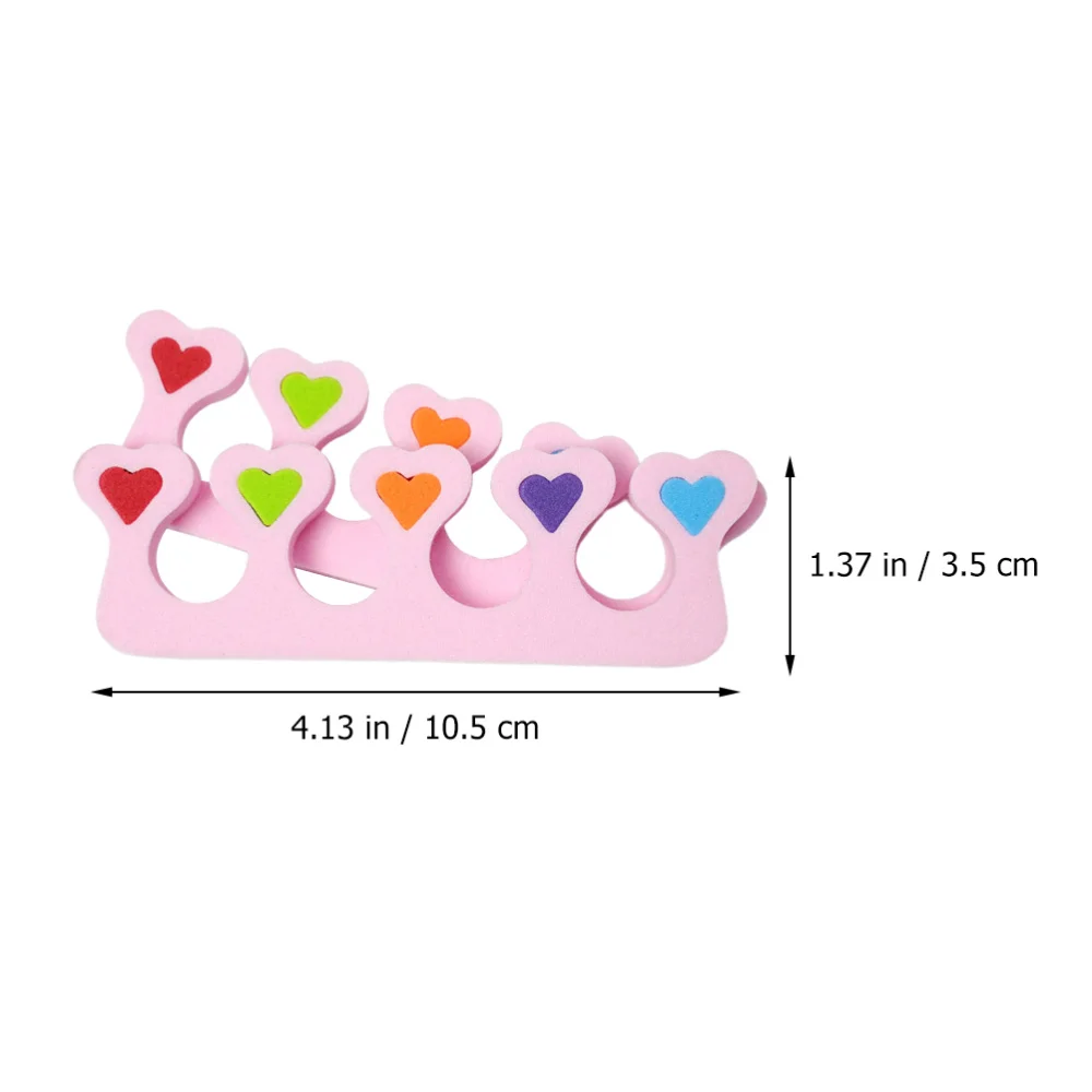 

24pcs Nail Toe Separator Manicure Toe Finger Divider Nail Art Supply for Salon
