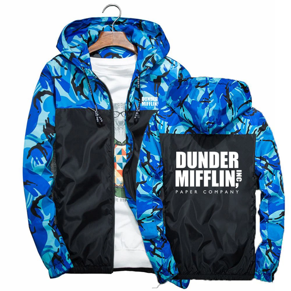 Мужская Повседневная ветровка DUNDER MIFFLIN PAPER INC | одежда