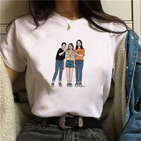 2021 new friend t shirt fashion women harajuku ulzzang t shirt summer tops 90s girls graphic tees woman clothing