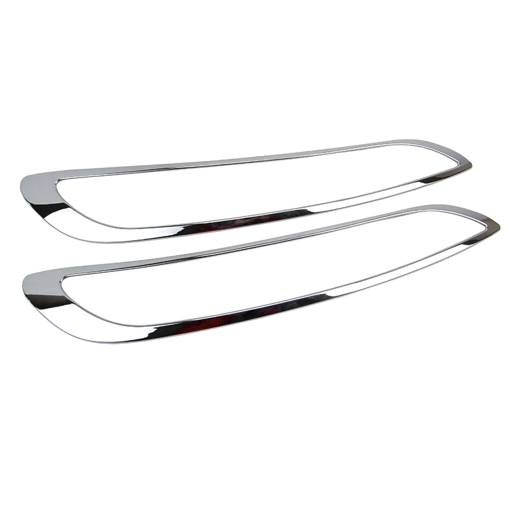 Подходит для Jeep Cherokee 14-18 Хром спереди головной светильник абажур лампы с