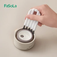 fasola curlable thermos cup cover cleaning brush for kitchen convenience multifunctional cup lid crack cleaning tools accessory