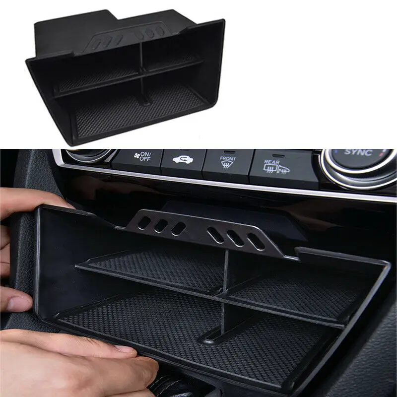 

Organizer Storage Box Central For Honda Civic 2016-2018 Multifunction Plastic