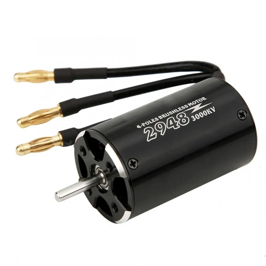 2948 4 полюсный бесщеточный двигатель 3 175 кв 600 водонепроницаемый мотор 800 мм 12