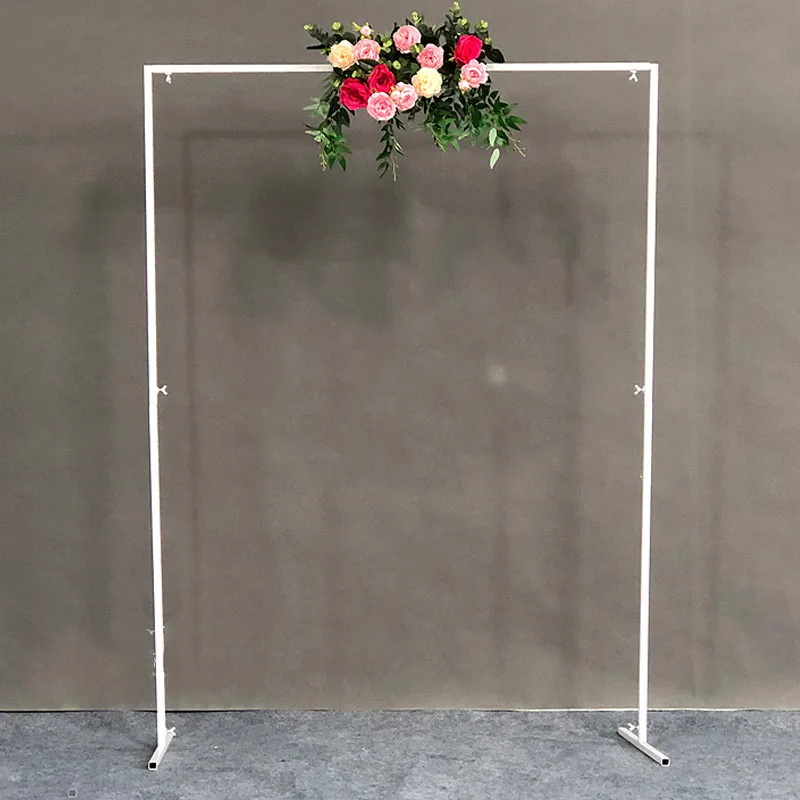 Украшение для банта свадебный реквизит Золотая железная квадратная АРКА