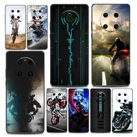 motorbike motorcycle moto phone case for huawei y6 7 9 5p 6p 8s 8p 9a 7a mate 10 20 40 lite pro plus rs soft silicone cover