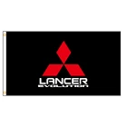 Автомобильный флаг Mitsubishi Lancer Evolution 3x5 футов