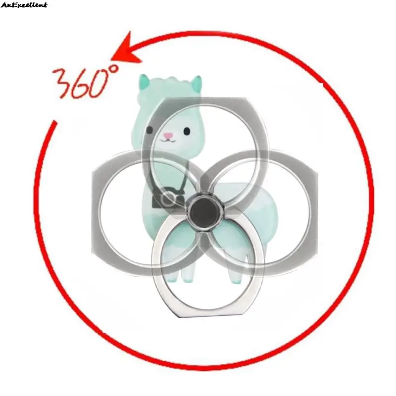Держатель-подставка в виде милых животных альпака Универсальная автомобильная