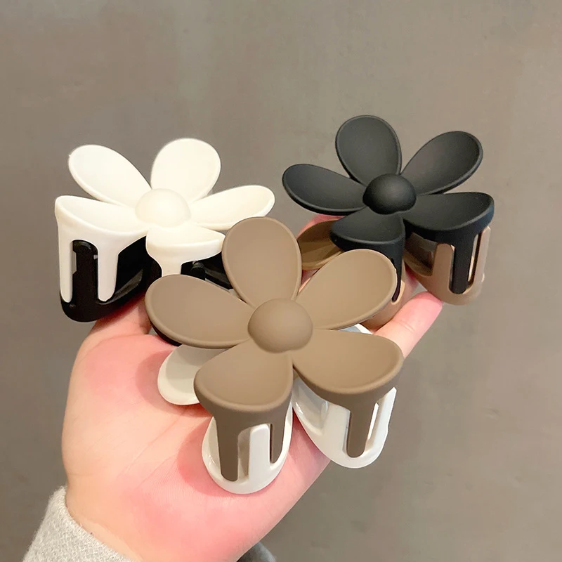 

Заколка для волос в виде подсолнуха женская, креативный зажим для волос с контрастными цветами, украшение для хвоста