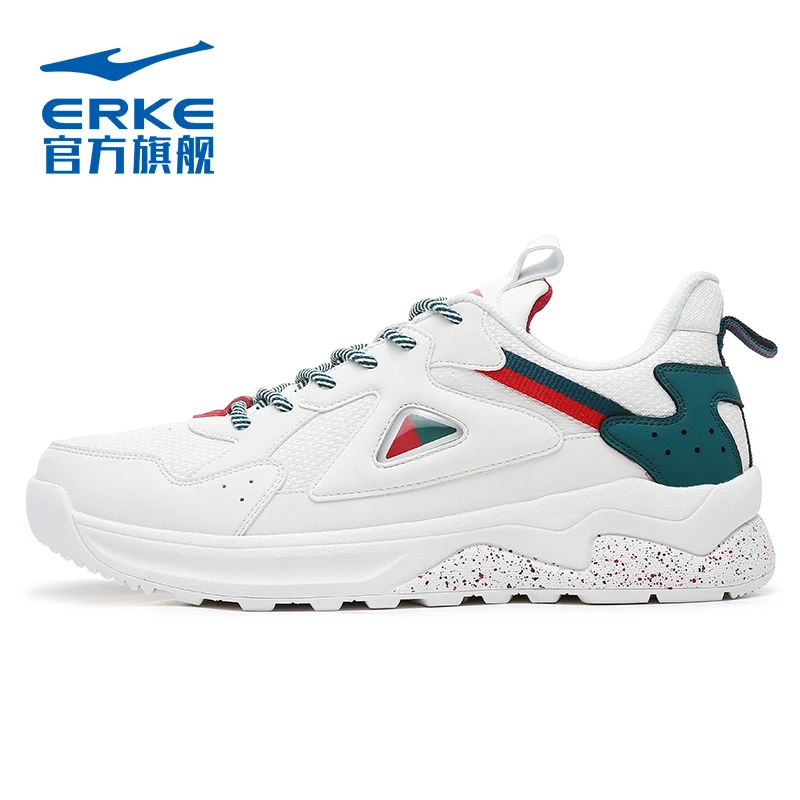 

Erke men's shoes sports shoes autumn / winter 2020 new thick bottomed daddy shoes fashion versatile running shoes
