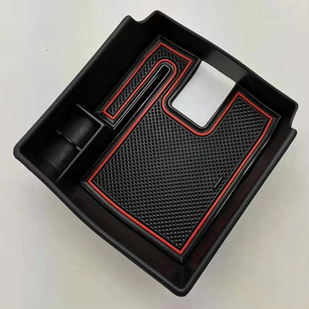 Черный контейнер для хранения подлокотников салона автомобильной консоли С