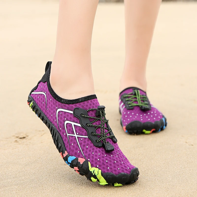 Fashion Professional Black Men's Swming Shoes Size 35-46 Anti-skid Unisex Five Fingers Sneakers Men Outdoor Sports Shoes for Men