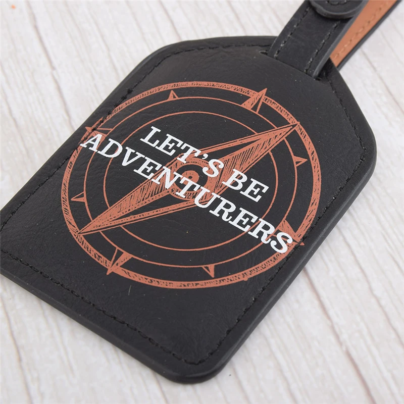 Кожаная бирка для багажа женские дорожные аксессуары силикагелевый чехол