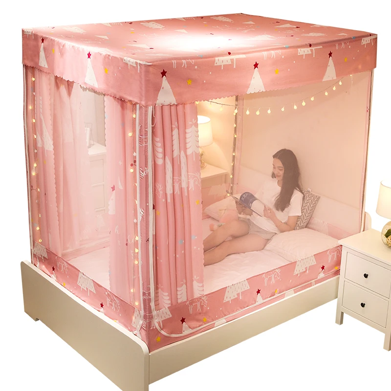 На молнии москитная сетка Бытовая 1 8 м кровать принцесса занавеска 5 Юрт