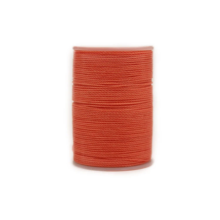 S017 watermelon red Распродажа DIY диаметр 0,55 мм кожаная круглая Вощеная швейная нить ручная прошитая полиэфирная круглая Вощеная цветная нить 40 цветов - Цвет: S017 watermelon red