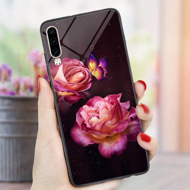 Глянцевый яркий чехол для Huawei P Smart Z 2019 P30 Lite P20 P40 E Pro Lite|Бамперы| |