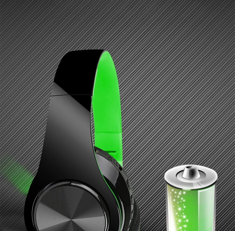 Qh14 Floding Bluetooth 5,0 наушники Игровые наушники с креплением на голову Беспроводная гарнитура Bluetooth HIFI с FM