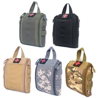 tactical molle edc portable emergency survival set first aid kit outdoor hunting camping hiking medical bag emergency handbag
