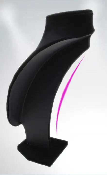 Model Bust Show Exhibitor 6 Options Black Velvet Jewelry Display For Woman Necklaces Pendants Mannequin Jewelry Stand Organizer