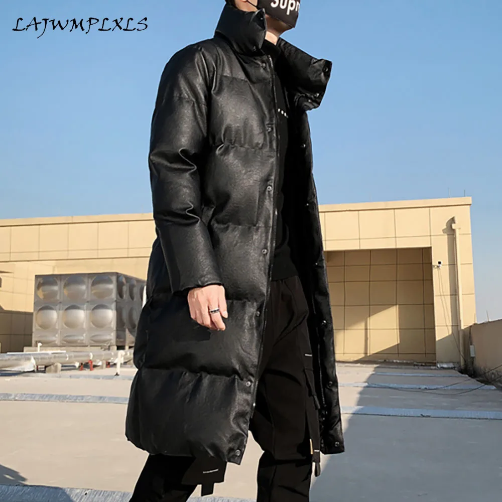 

2022 Winter New Men's Long Hooded Down Cotton Jacket Fashion Casual High Quality Thicl Warm Coat Male Brand Clothing