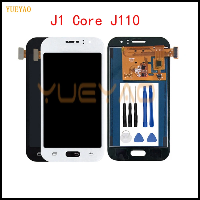 100% протестированный J110 ЖК-дисплей для Samsung Galaxy J1 Ace J111F J111M J110FN сенсорный
