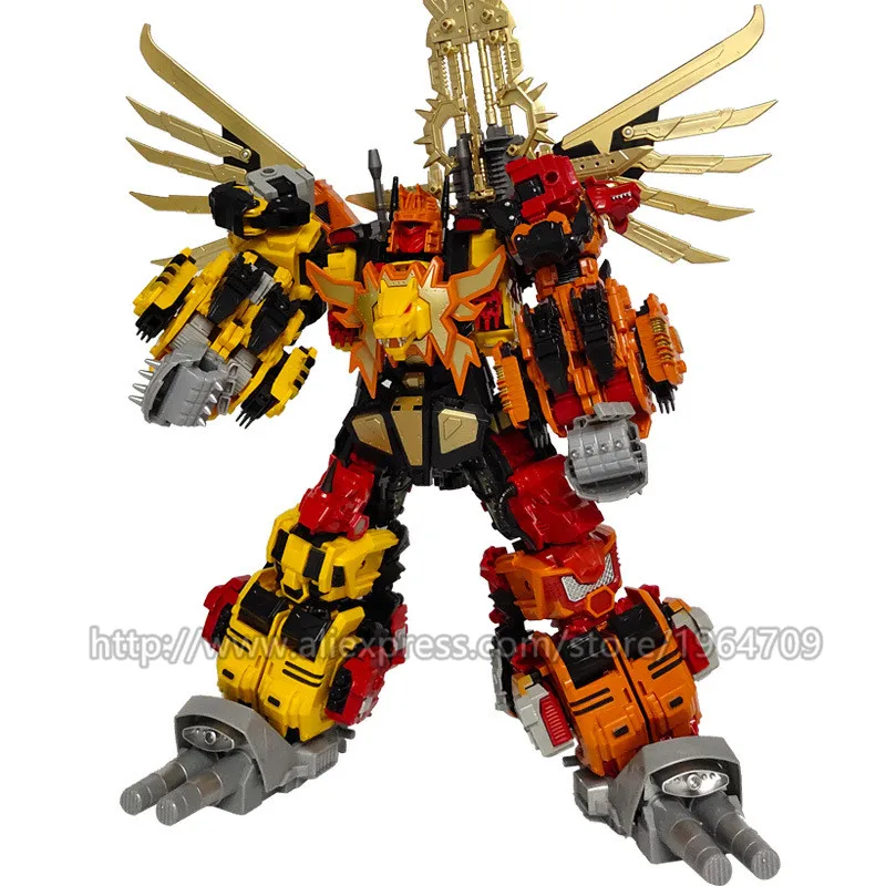 JINBAO 6 в 1 Опустошитель Predaking Трансформационные игрушки мальчик оверсайз 50 см робот автомобиль ко G1 модель аниме фигурка подарок игрушка для малыша