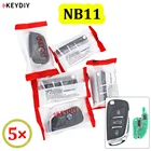 5 шт.лот KEYDIY 3 кнопки многофункциональный пульт дистанционного управления серии NB11 NB универсальный для KD900 URG200 KD-X2 все функции в одном