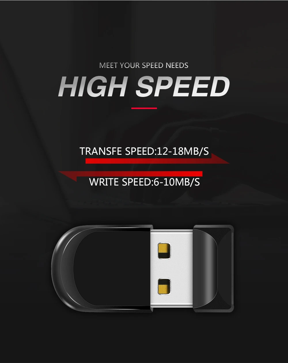 Флеш-накопитель Usb-Stick Usb2.0 Mini-Usb 64GB 32GB 16GB 8GB супер-Ручка 128GB