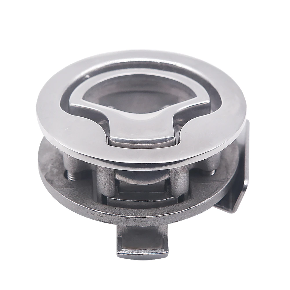

Marine Boat 316 Stainless Steel Flush Pull Locker Hatch Latch Lift Handle for RV Yacht marine boat Deck Hatch Locking Locker