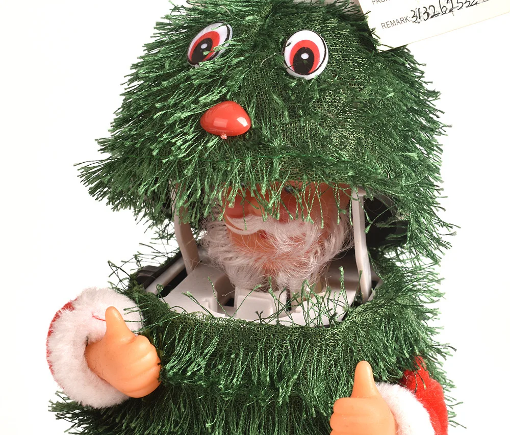 2020 Рождество Новый год 14 дюймов музыкальная электрическая Twerk пение танцы Санта