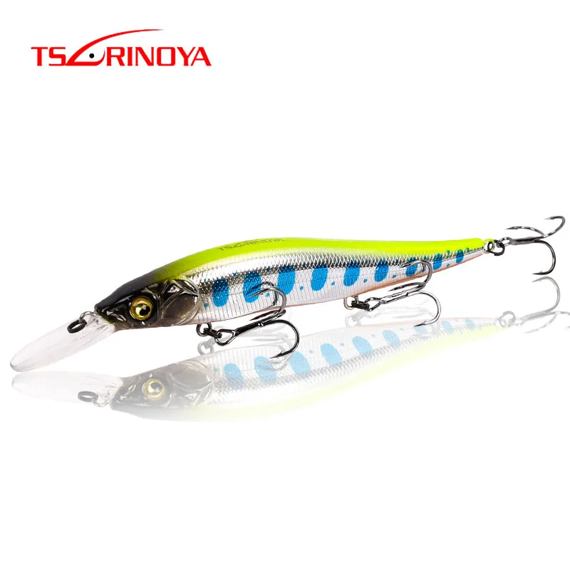 TSURINOYA DW50 на высоком каблуке 11 см 14 7 г Гольян рыбаловная приманка высокого