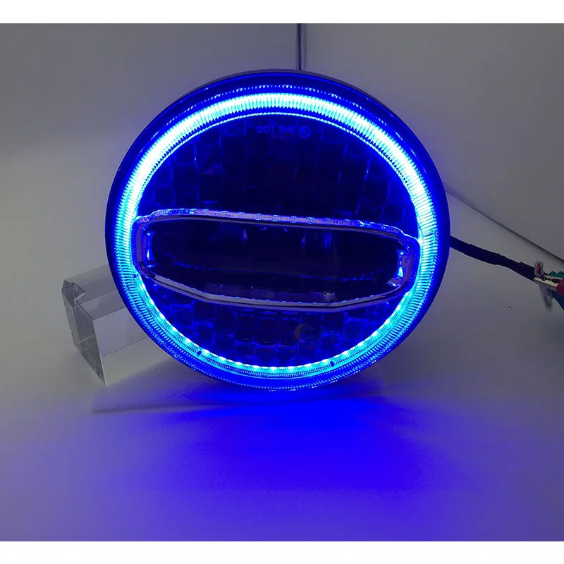 Автомобильные светодиодные фары 7 дюймов 108 ВТ водонепроницаемые лампы для Jeep