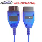 Сканер для VAG KKL 409, сканер для телефона 409 с чипом CH340Chip, профессиональный USB-сканер OBD2, сканер с интерфейсом