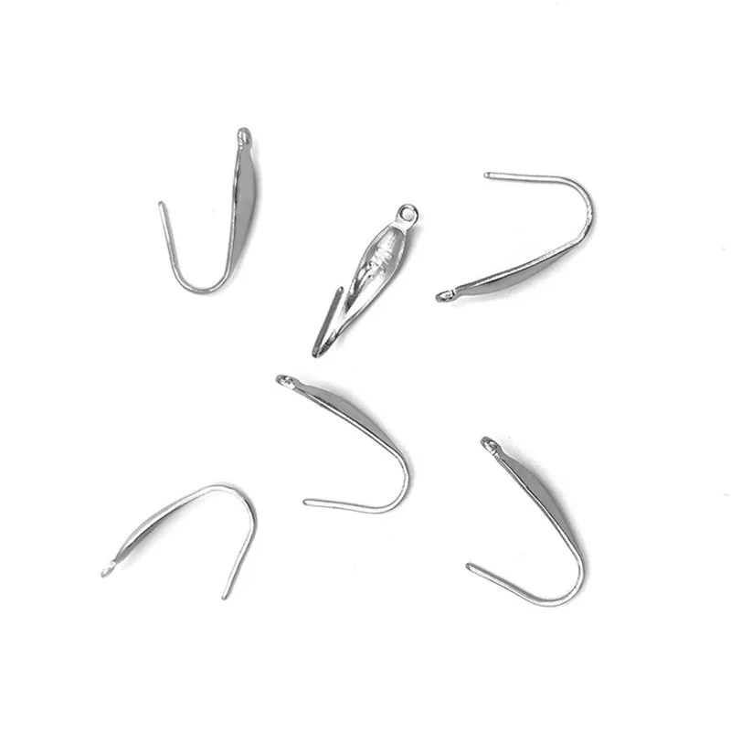20 шт./лот никогда не выцветают серьги из нержавеющей стали крючки ушные провода