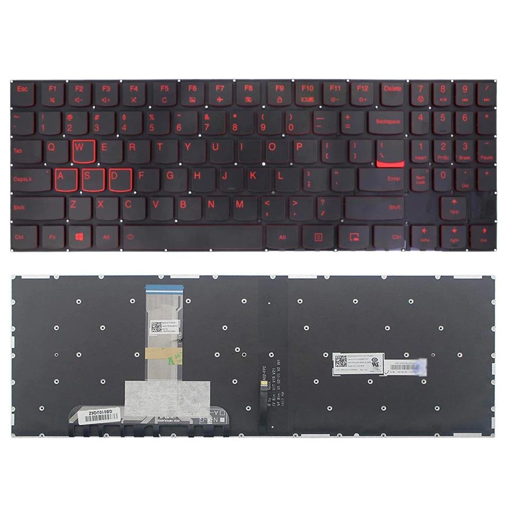 Для ноутбука Lenovo Legion Y520 15IKB Y720 R720 английская Клавиатура США с