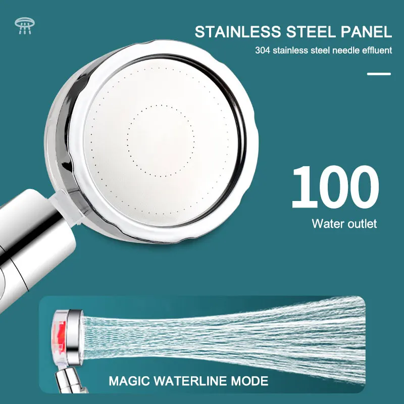 Душевая насадка вращающаяся на 360 градусов с экономией воды | Обустройство дома